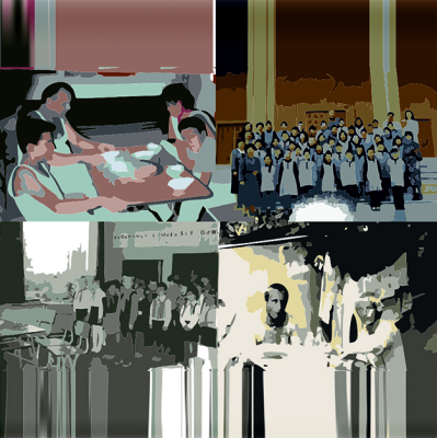 Three days, different lives